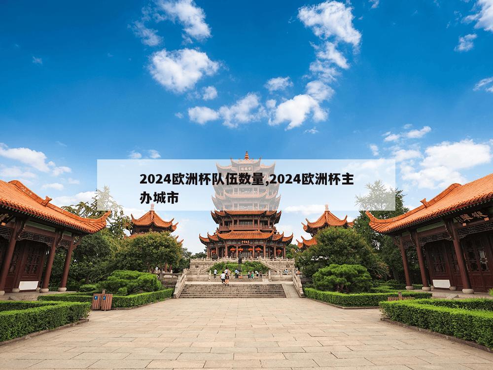 2024欧洲杯队伍数量,2024欧洲杯主办城市